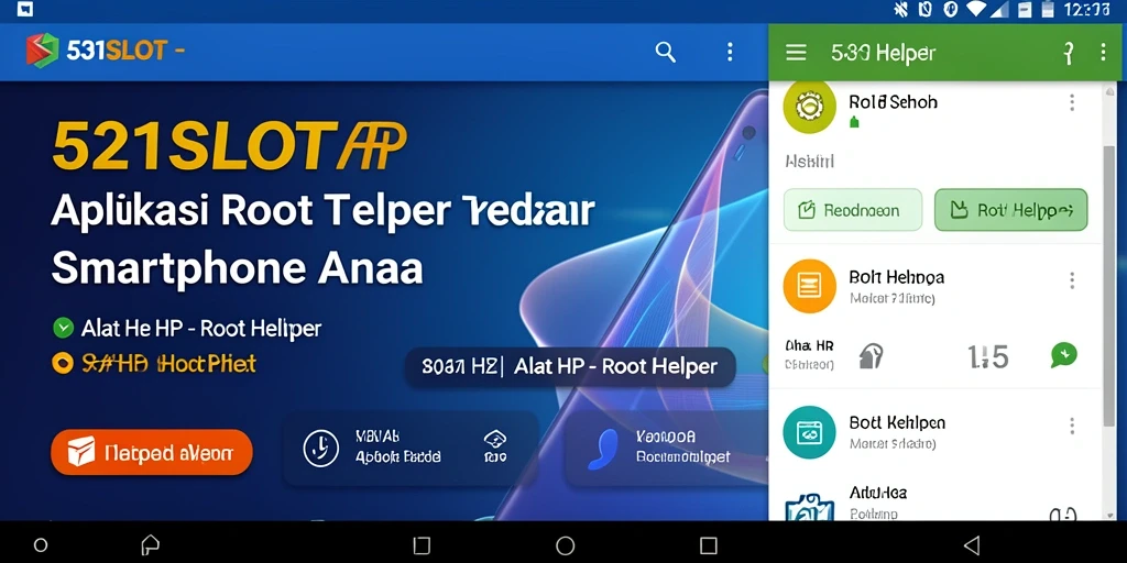 Tampilan antarmuka pengguna 531SLOT yang sederhana dan fungsional.